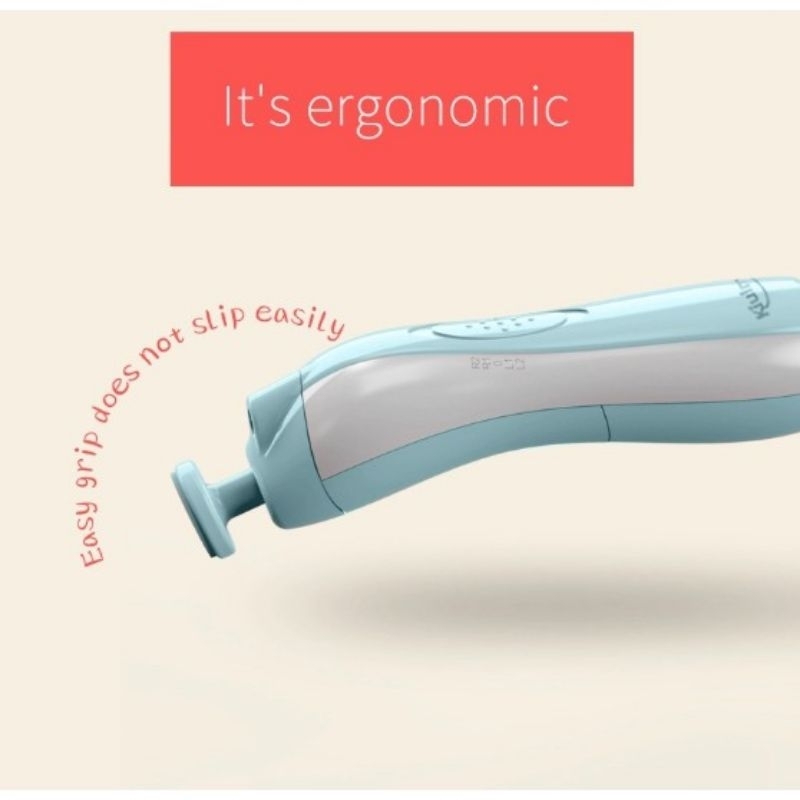 kuru Baby Nail Trimmer Electric | Alat Kikir Gunting Kuku Bayi Gunting Elektrik