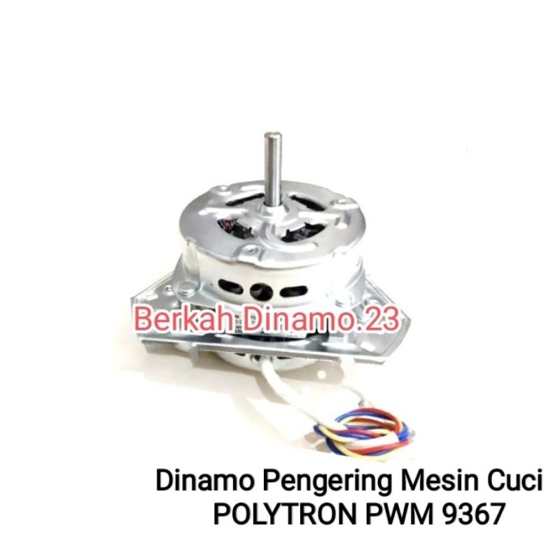 Dinamo Spin Pengering Mesin Cuci POLYTRON PWM 9367 Motor Dinamo Pengering Polytron Pwm9367 Pwm 9367