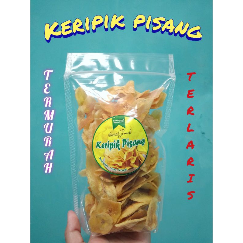 

Keripik Pisang Asin Gurih Termurah dan Terlaris, 75 gram