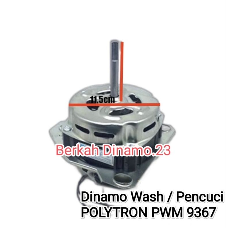 Dinamo Pencuci Mesin Cuci POLYTRON PWM 9367 Motor Dinamo Wash / Penggilas Polytron Pwm9367 / Pwm 9367