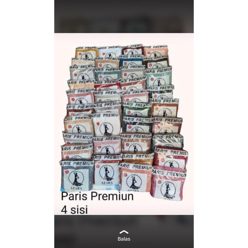 (PART 2) Hijab Kerudung Paris Jadul Azara azzara varisha Premium quality