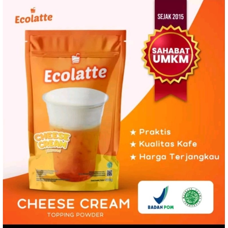 

ECOLATTE CHEESE CREAM TOPPING 1kg