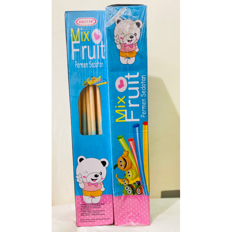 PERMEN SEDOTAN MIX FRUIT JUMBO ISI 50PCS