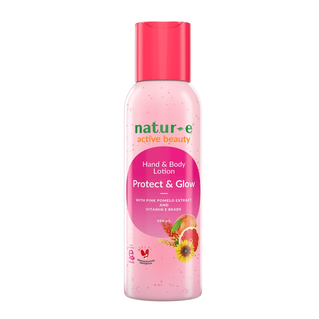 NATUR-E Active Beauty Protect &amp; Glow Body Lotion 100ml / 245ml