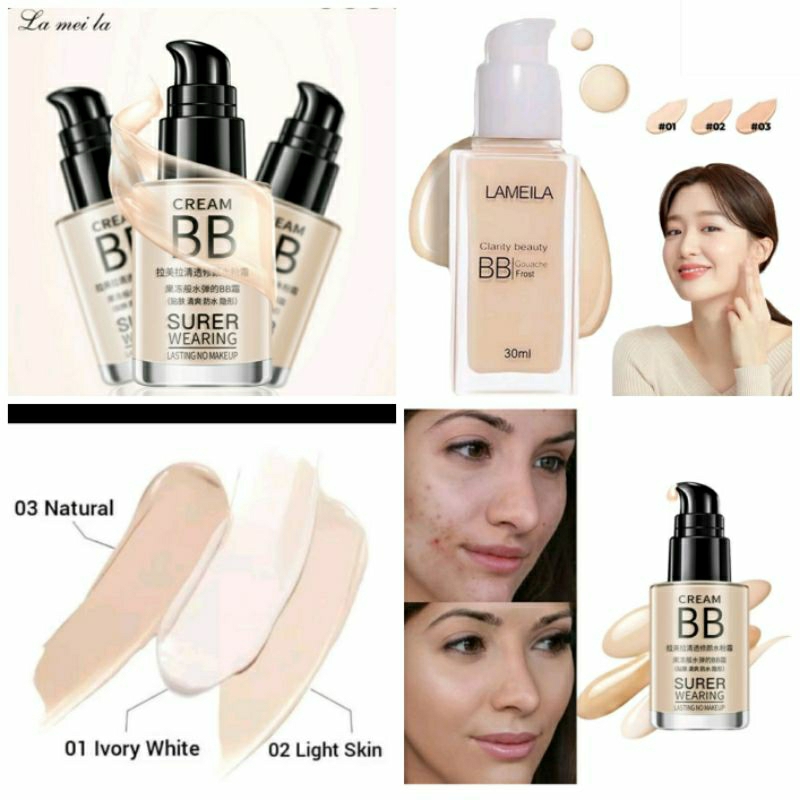 BB CREAM LAMEILA | SUPER WEARING | CLARITY | FOUNDATION MAKE UP