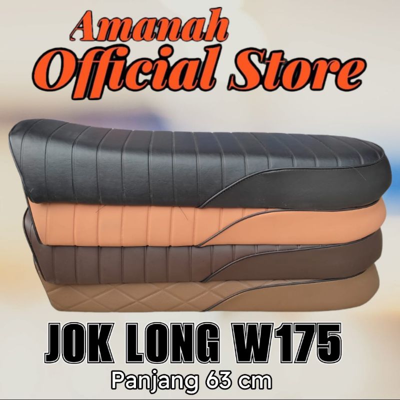 Jok W175 japstyle kulit press Scrambler Bobber dll