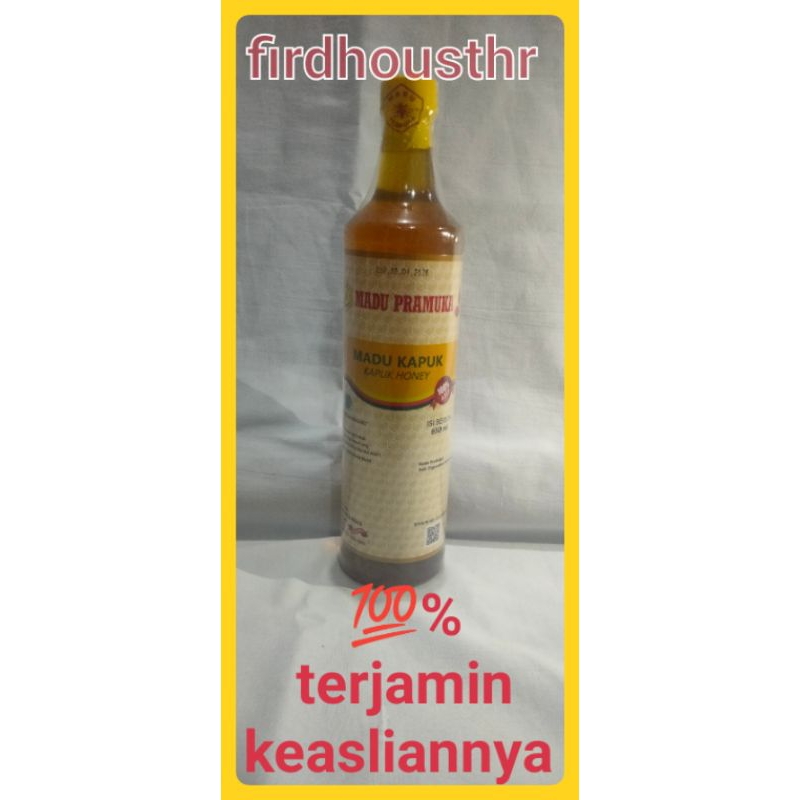 

Madu kapuk pramuka 650ml alami