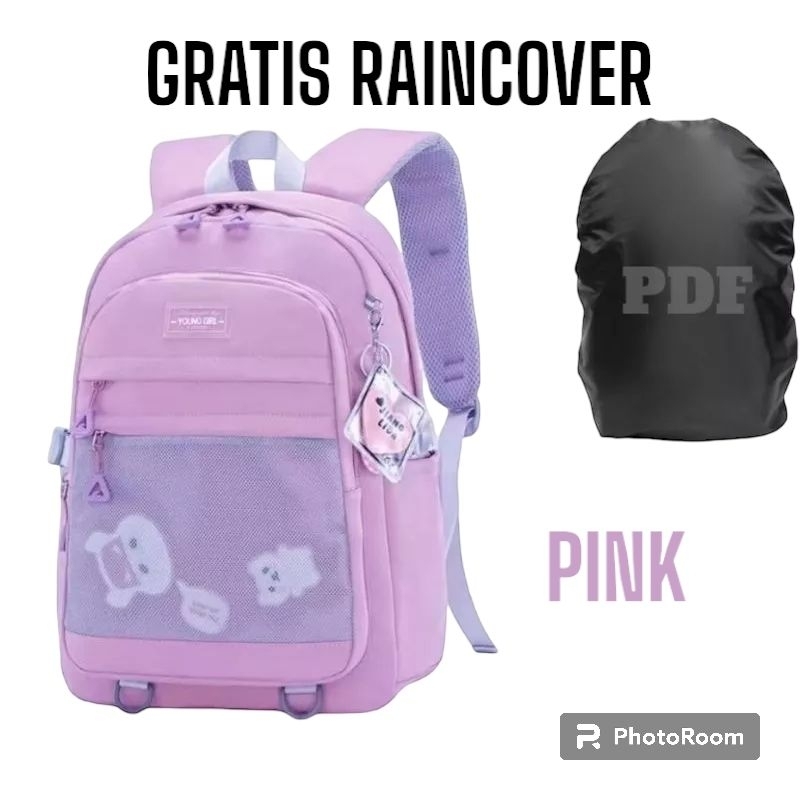 Tas Ransel Anak Sekolah Motif Hantu Tas Punggung Gratis Raincover