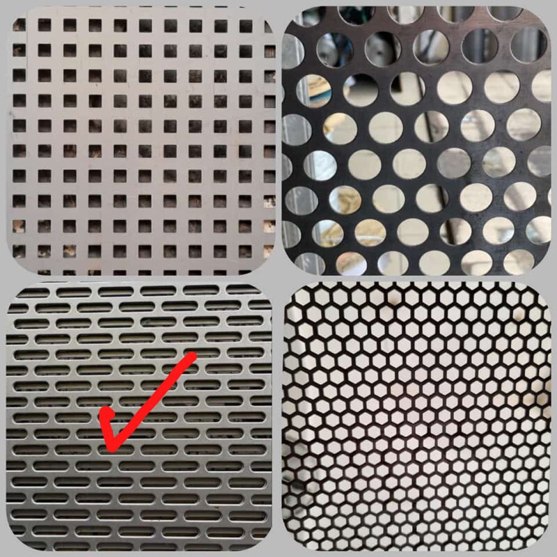 Plat Lubang KAPSUL / Perforated Besi Capsule Capsul Pelat Lobang