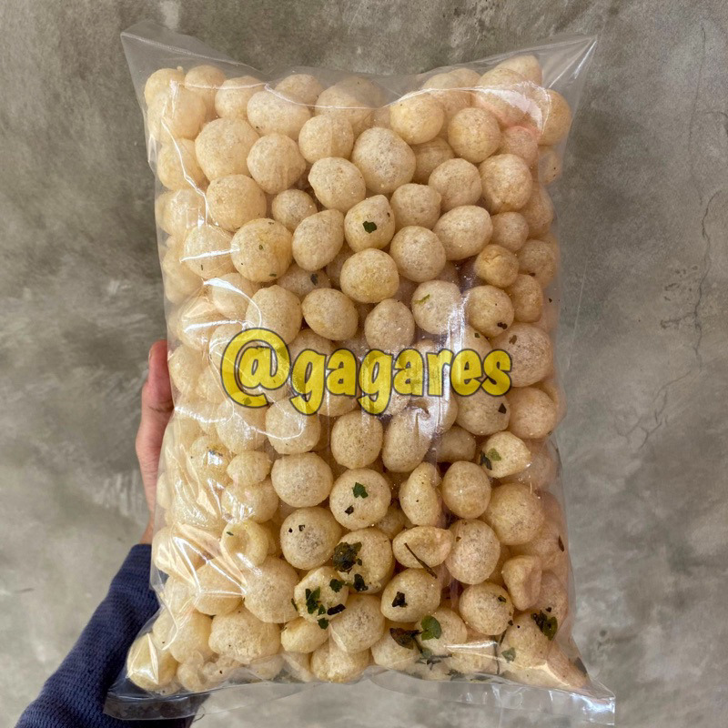 

Cimol Kering Crispy Pedas 500gram Bumbu Pedas Daun Jeruk