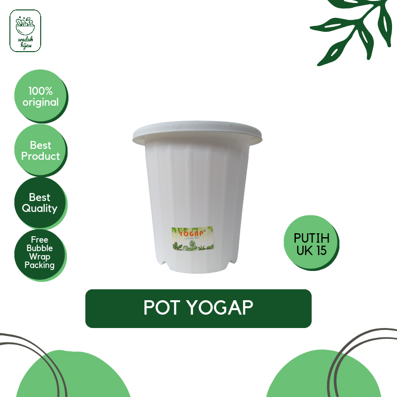 pot yogap 15 putih