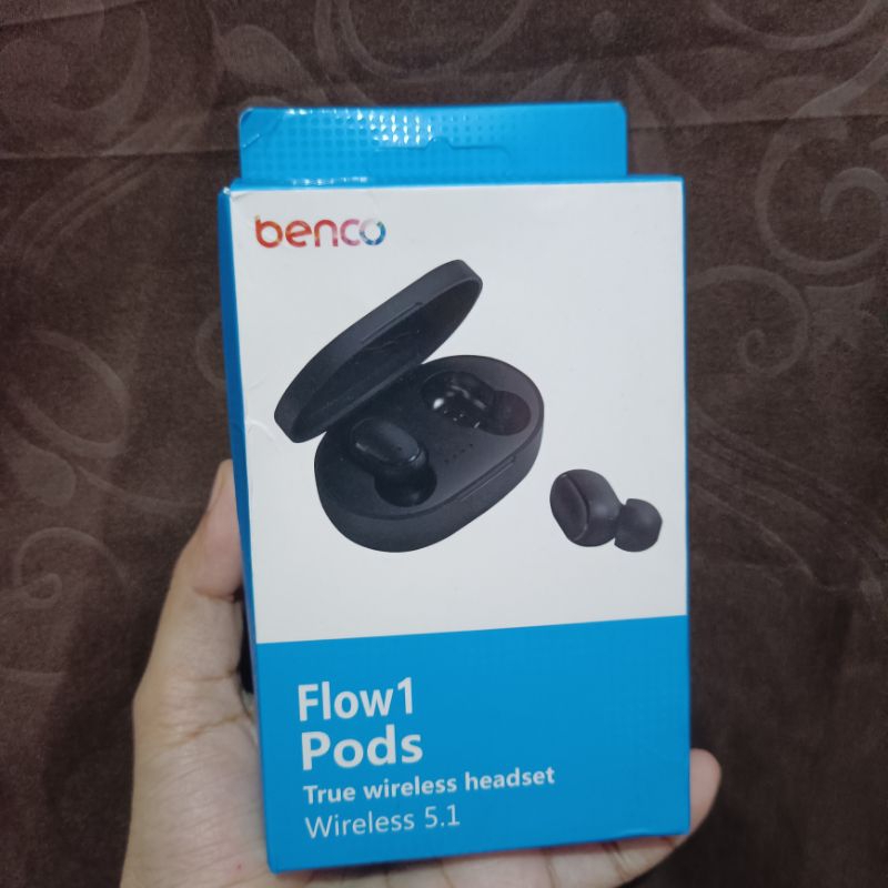 INONE TWS Bluetooth Benco Flow1 Pods 5.1 Headset Earphone Wireless