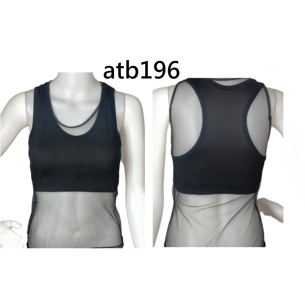 Tanktop sport bra two pieces tanktop senam dance gym zumba