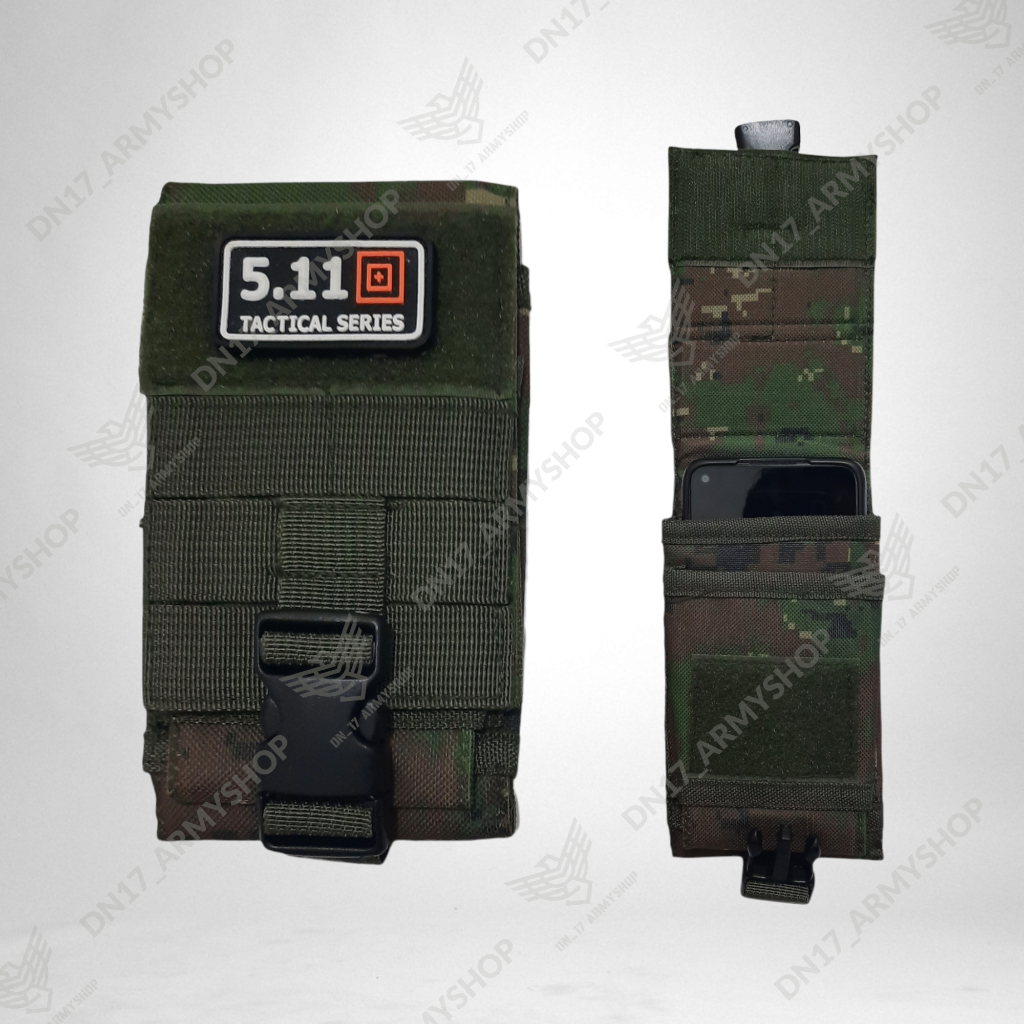 Sarung Hp Tactical 511 Doble PDH/PDL Krem,Hitam,Hijau,Loreng