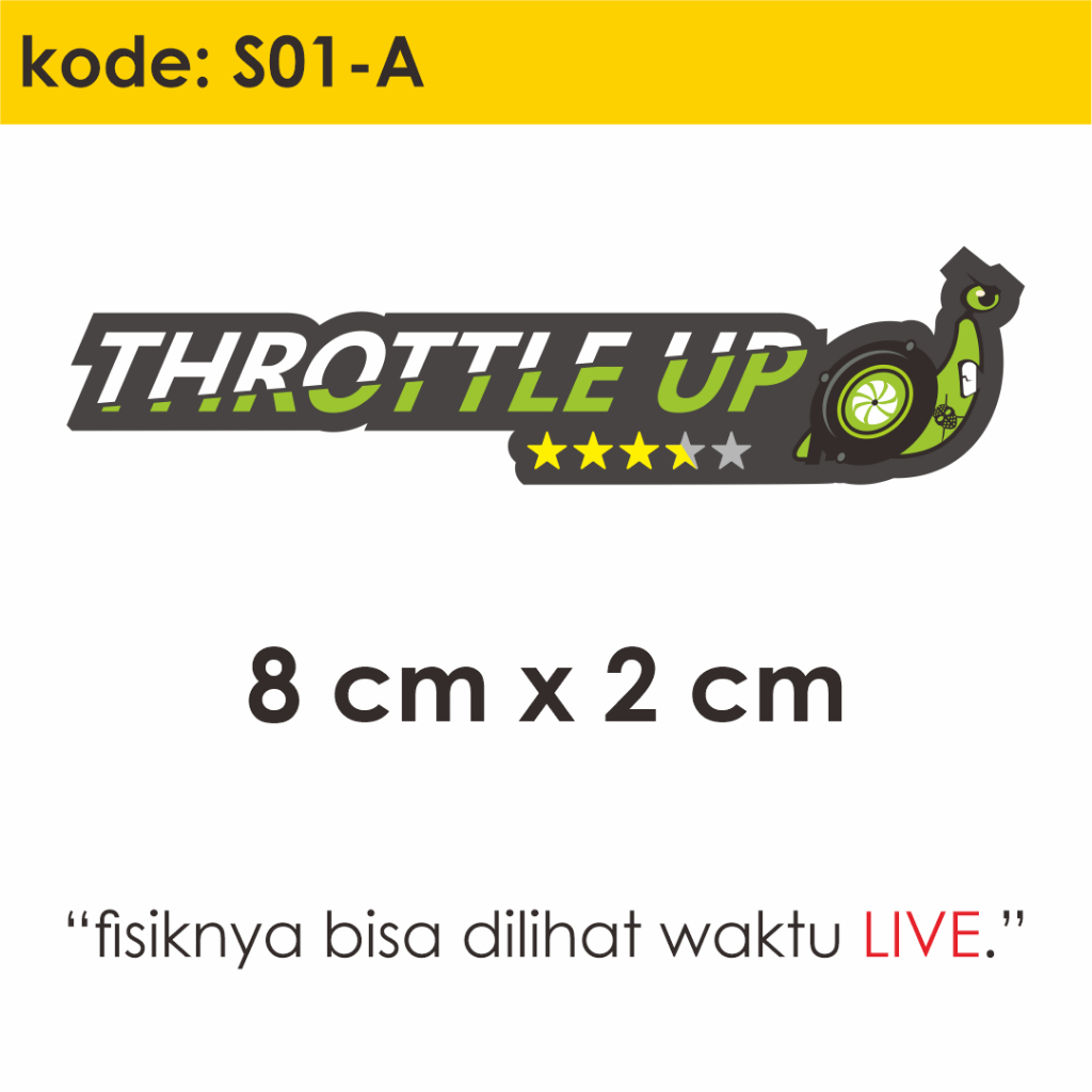 

Stiker print cut S01. 15rb dapat 10 pcs.