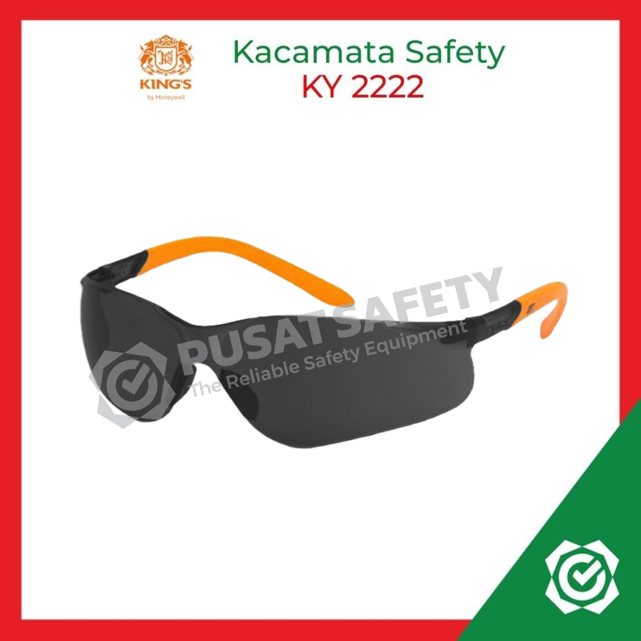 Kacamata Safety Kings Grey KY2222 Original