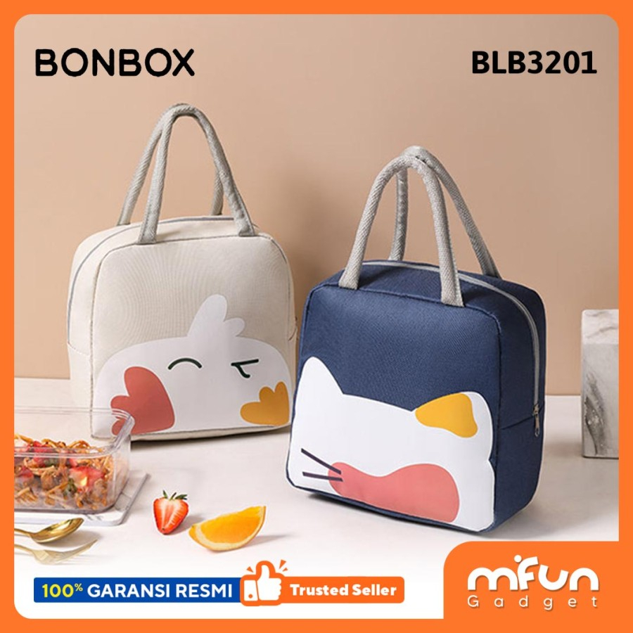 Bonbox Tas Bekal Makan Lunch Box Alumunium Foil Tahan Panas BLB3201