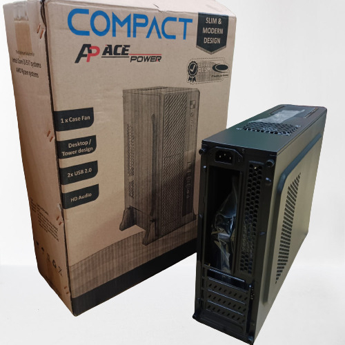 PC Case Slim Ace Power Include PSU SFX 400Watt