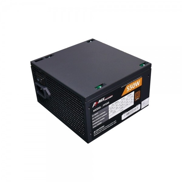 Power Supply Ace Power FP 550Watt 80+ Bronze V2 - PSU 550W 80+