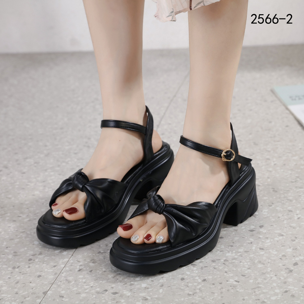 2566-2 Platform Sandals Ankle Straps