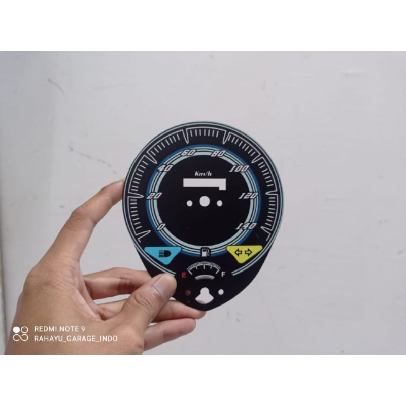papan speedometer beat karbu panel spidometer custom beat  karbu