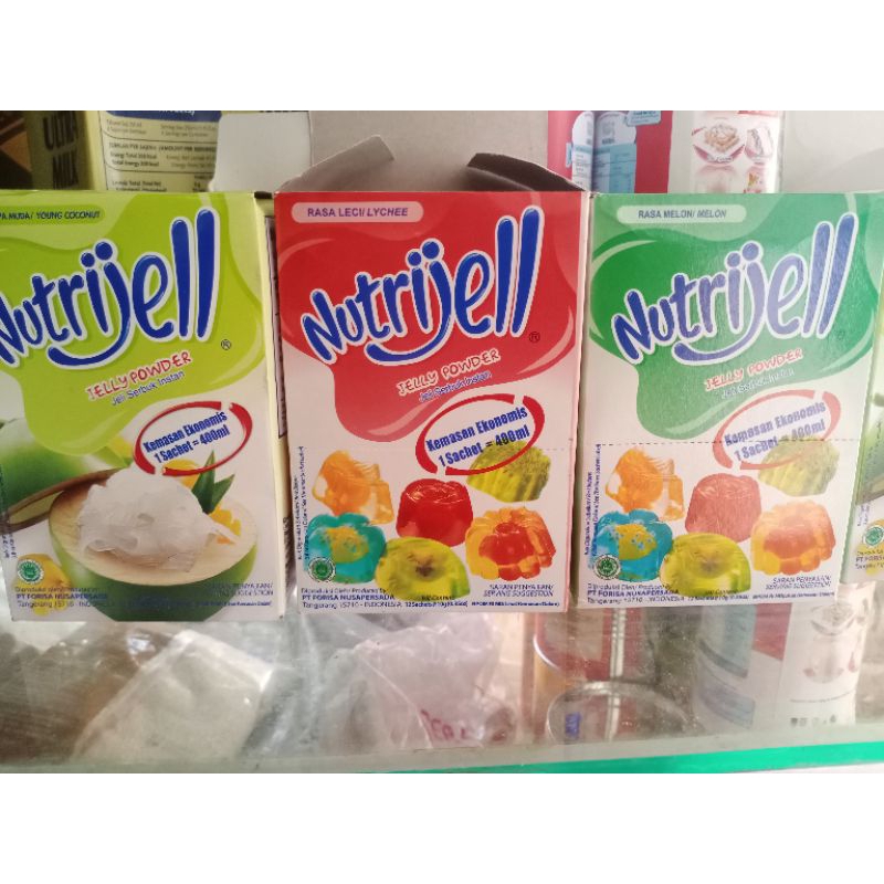 

Nutrijel rasa buah 10gr/sachet