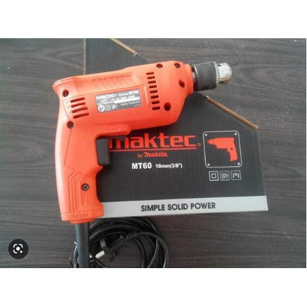 Maktec MT60 mesin bor 10mm bolak balik bisa buat bor tembok