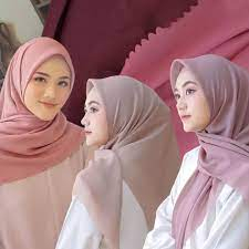 PROMO HIJAB BELLA SEGI4 LASERCUT / HIJAB MUSLIM / JILBAB SEGI4 POLOS MURAH