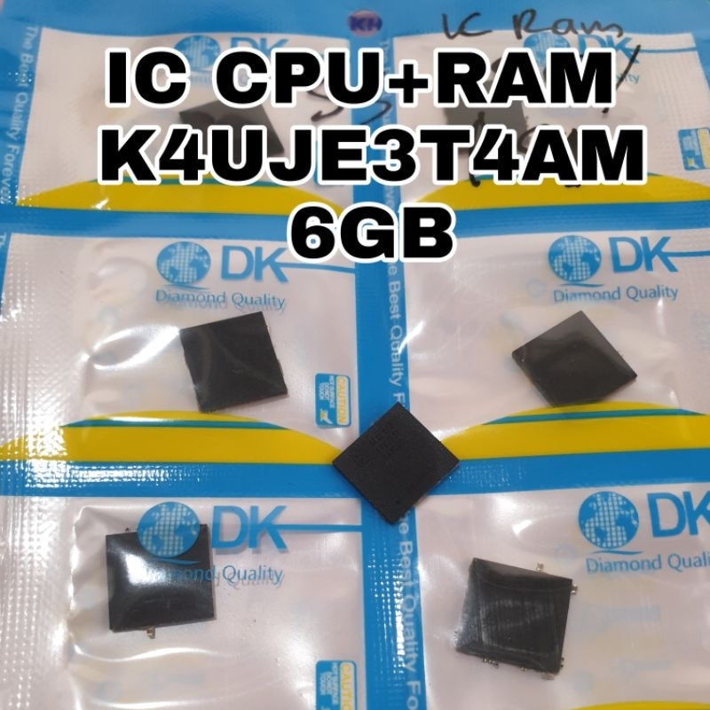 ic ram cpu samsung A50/A51/M30/A21/M21 K4UJE3T4AM 6GB second cabutan