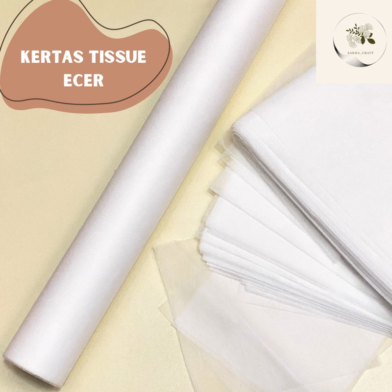 

(ECER) KERTAS TISSUE PREMIUM LEMBARAN WRAP 65x65cm