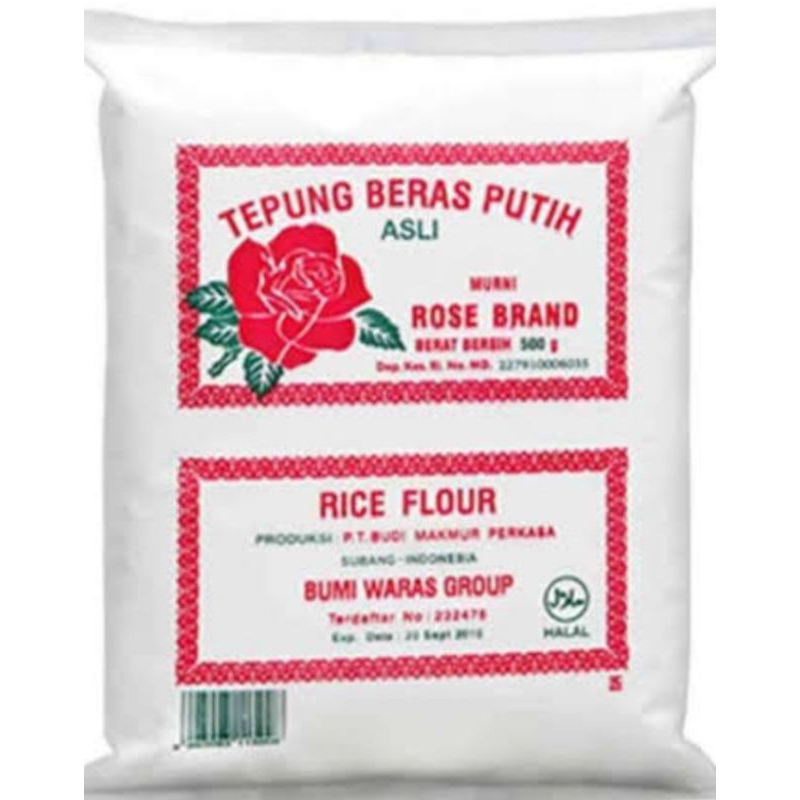 

Tepung Beras Rose Brand 500g