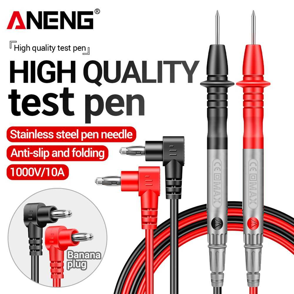 ANENG Kabel Multimeter Test Pen Test Lead Wire Retardant 10A 1000V - PT840 - Red/Black