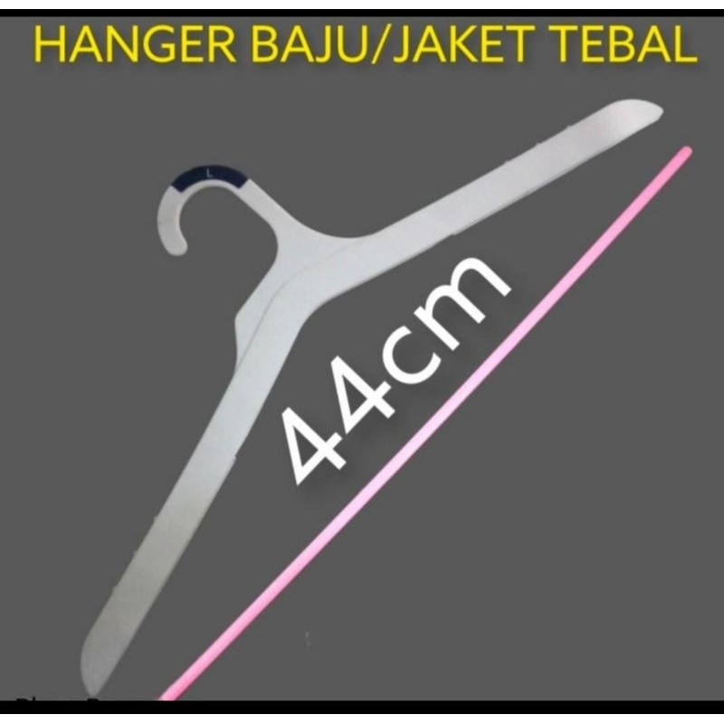 Isi 12 pcs hanger atasan dewasa T 17