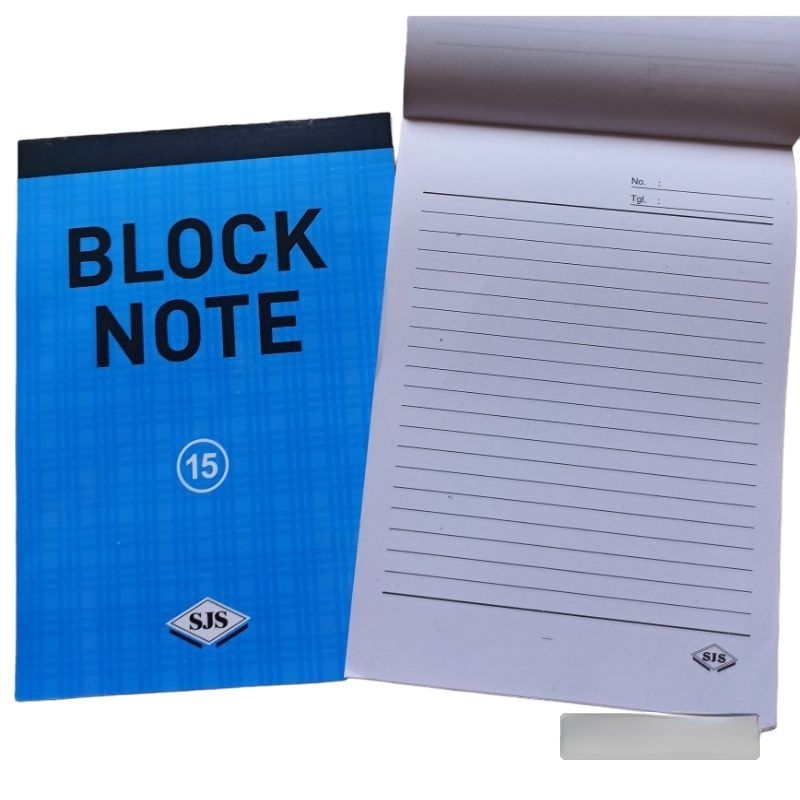 Buku catatan memo notes blocknote A5 SJS