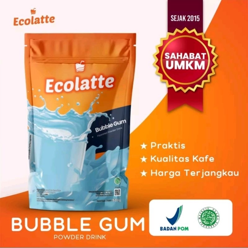 

ECOLATTE BUBBLEGUM 1kg