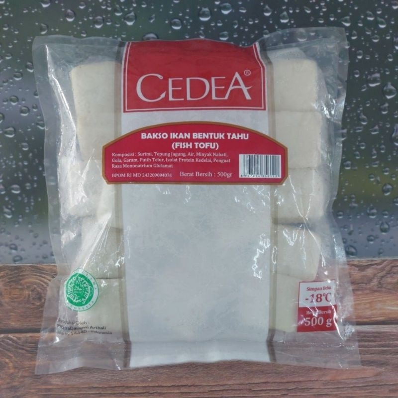 

CEDEA BAKSO IKAN BENTUK TAHU 500GRAM