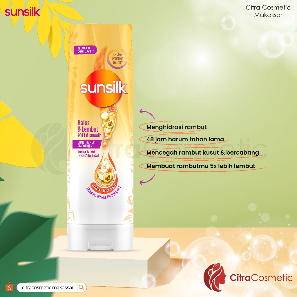 Sunsilk Soft &amp; Smooth Activ-Infusion Conditioner Smoothies 160 Ml