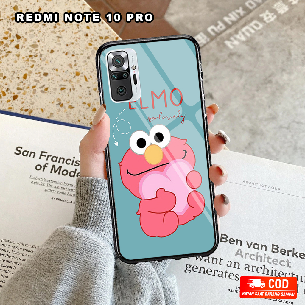 Case Hp XIAOMI REDMI NOTE 10 PRO/REDMI NOTE 10 - Case Elmo - Casing Hp REDMI NOTE 10 PRO/REDMI NOTE 10 - Hardcase Glossy 2D  - Kesing Hp REDMI NOTE 10 PRO/REDMI NOTE 10 - Silikon Hp - Case Murah - Softcase - Mika Hp - Pelindung Belakang Hp - Bisa Cod