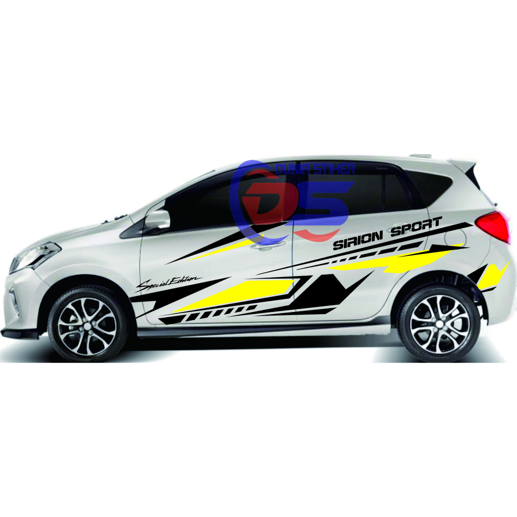 Promo stiker list mobil daihatsu sirion terkeren stiker mobil sirion