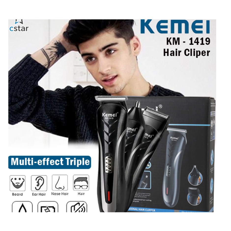 KEMEI 1419 - NEW MESIN ALAT CUKUR RAMBUT KEMEI KM 1419 - HAIR CLIPPER ALAT MESIN CUKUR RAMBUT