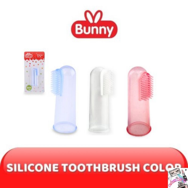 ☃️Cutezz_Ching1☃️Lusty Bunny Silicone Brush Comb Sikat Gigi Bayi DC-2202