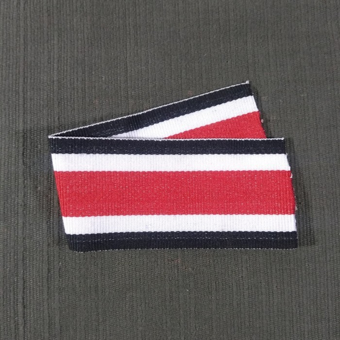 Pita Ribbon Iron Cross untuk Seragam Jerman WW2