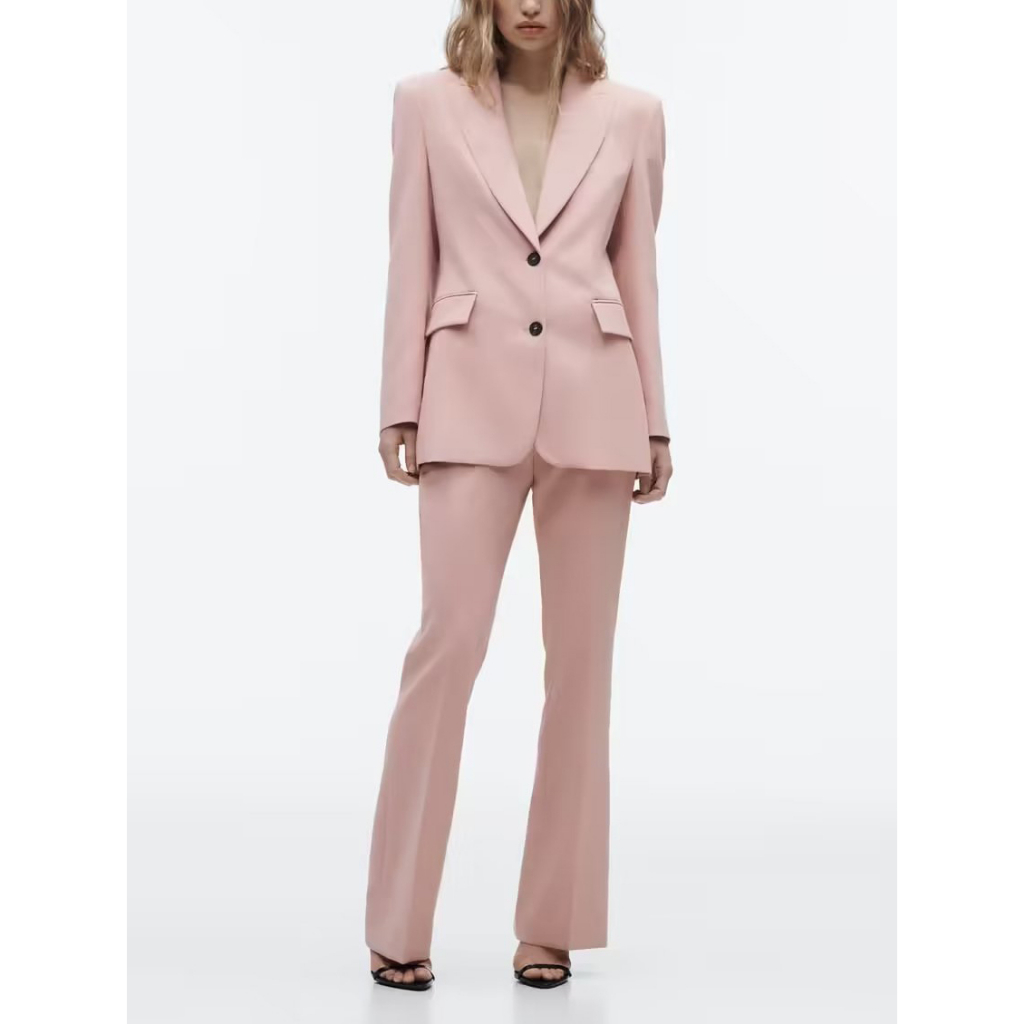 SETELAN PINK ONE SET BLAZER CELANA SETELAN BAJU KANTOR