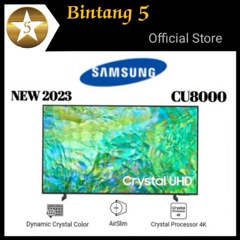SAMSUNG 43CU8000 SMART TV 4K UHD Samsung ua43cu8000k cu8000 43" Samsung crystal UHD new model
