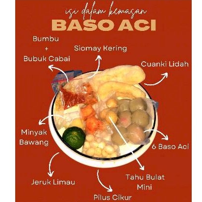 

Bakso Aci / Boci Rasa keju / Boci Mercon / Boci Original