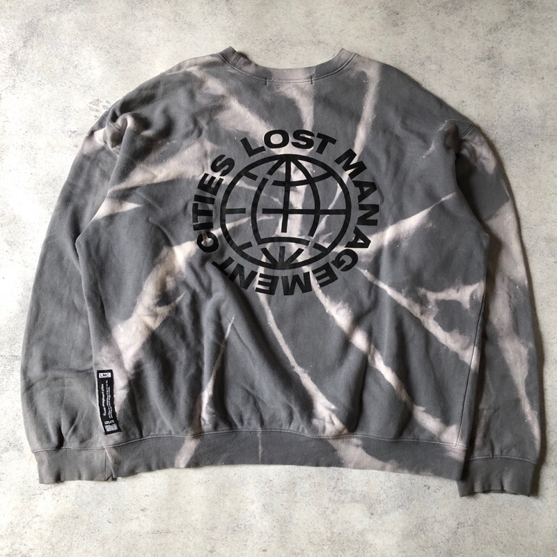 LMC GLOBE Crewneck Tie Dye