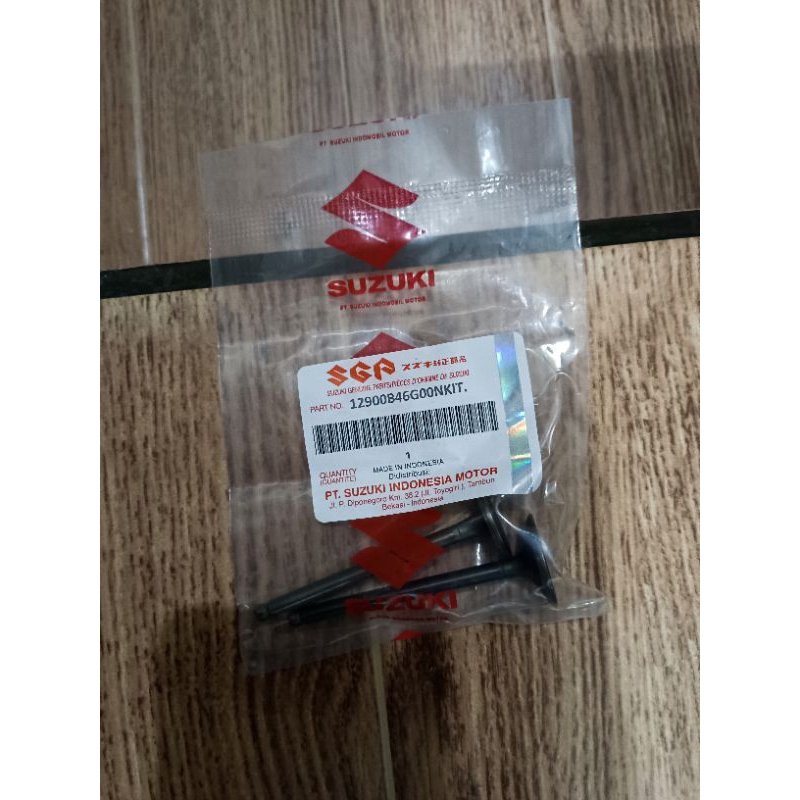 payung klep set suzuki spin skywave skydrive shogun 125 fl robot