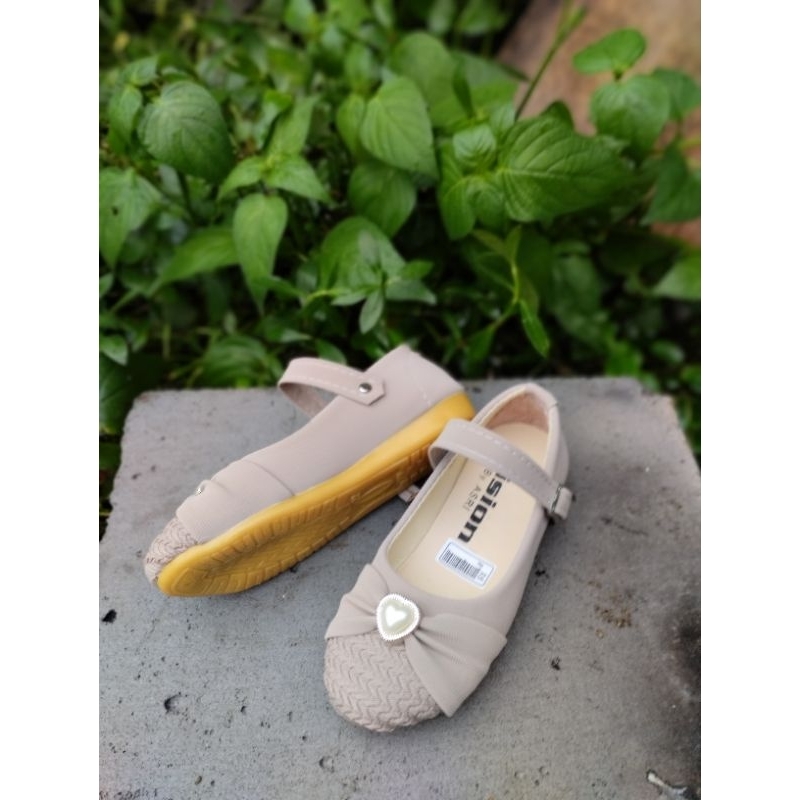 khainuna flats shoes kombinasi model kipas size 22-25 26-30