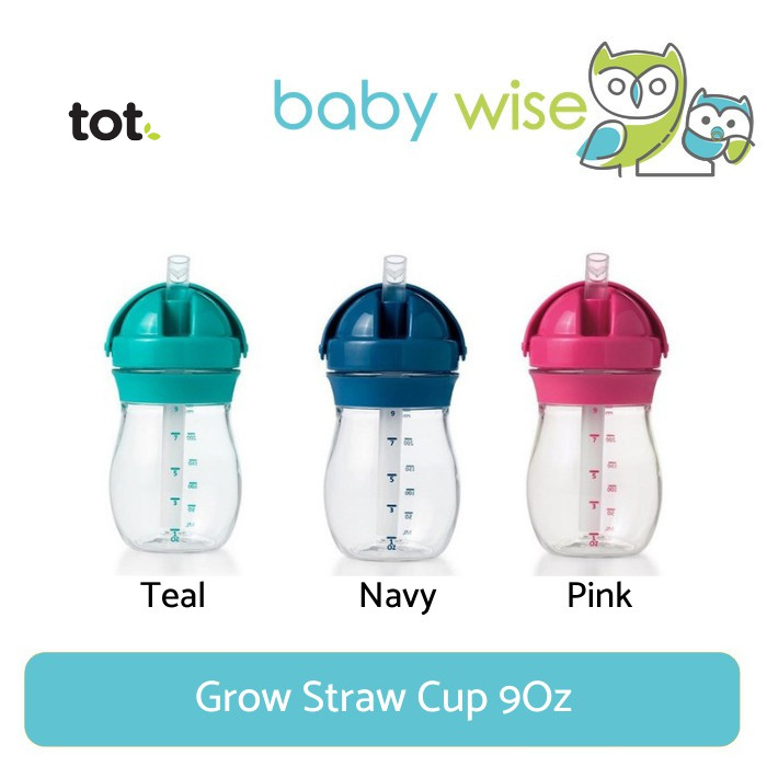 OXO TOT Grow Straw Cup 9Oz