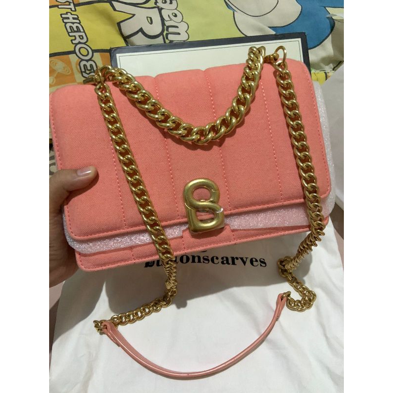 PL NORA BAG BUTTONSCARVES